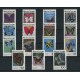 SIERRA LEONE FLORES MARIPOSAS 2 SERIES COMPLETAS DE ESTAMPILLAS NUEVAS MINT Yv 794/805 y 806/08 CORRELATIVAS RARAS 55 Euros